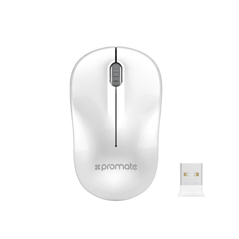 Promate Wireless Mouse with Nano USB Reciever