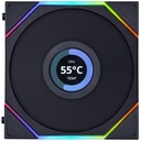 Lian Li UNI FAN TL120 LCD 120mm RGB - Triple Pack With Controller