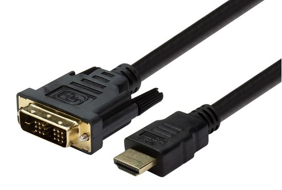 Dynamix HDMI to DVI-D Cable 2M