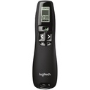 Logitech R800 Laser Presentation Remote, with LCD Display and Green Laser Points