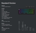 Keychron K4 HE Wireless Magnetic Switch Standard Version Black Gateron Double-Rail Magnetic Nebula Switch Custom Keyboard