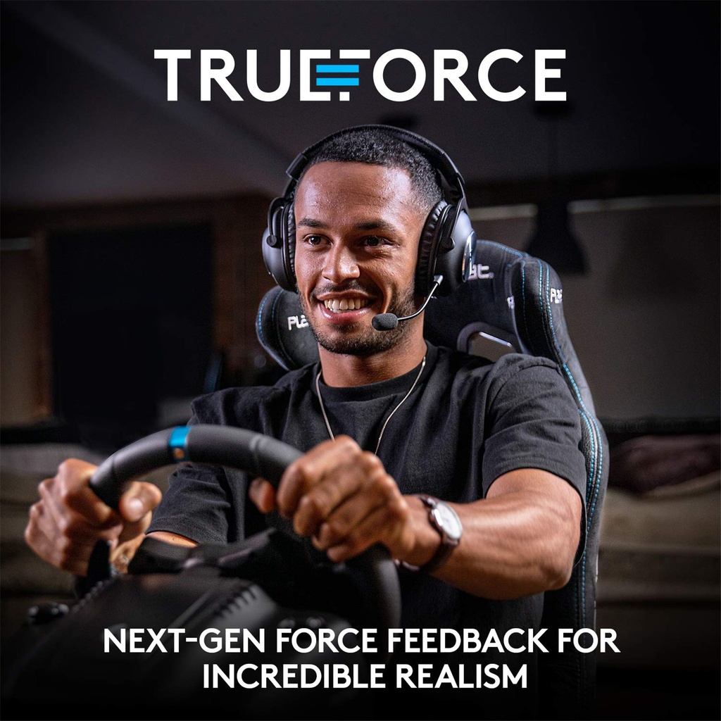 Logitech G923 TrueForce Sim Racing Wheel For Playstation 4, 5 & PC