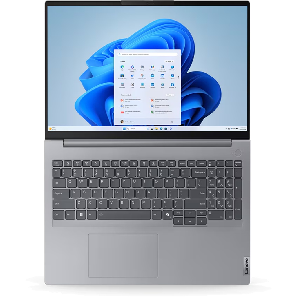 Lenovo ThinkBook 16 Gen 7 16" Inch AMD Ryzen 5 7535HS 4.55GHz 16GB RAM 512GB