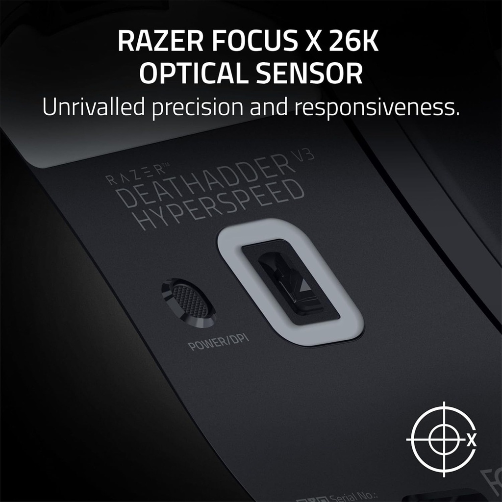 RAZER DEATHADDER V3 HYPERSPEED - WIRELESS ESPORTS GAMING MOUSE