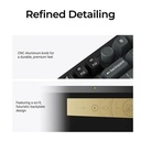 Keychron Q3 Ultra 8K Wireless Black Silk POM Switch BANANA Custom Mechanical Keyboard
