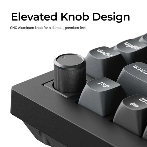 Keychron V1 Ultra 8K Wireless Silk POM Switch BANANA Custom Mechanical Keyboard