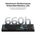 Keychron Q6 Ultra 8K Wireless Black Silk POM Switch BANANA Custom Mechanical Keyboard