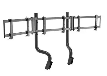 Triple Monitor Mount - Cockpit Lumi / Brateck / Bracom LRS