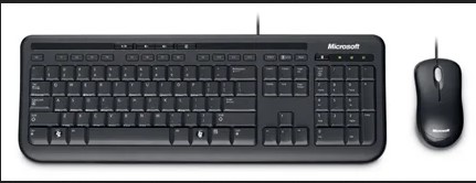 Microsoft Wired 600 Desktop Mouse & Keyboard Combo