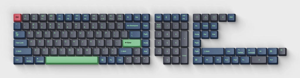 Keychron T7 - OEM Dye-Sub PBT Keycap Set - Hacker