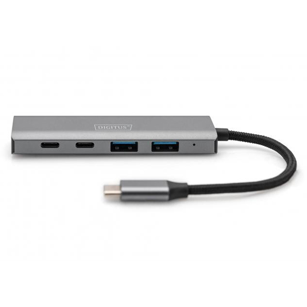DIGITUS 4 PORT USB 3.1 HUB 2X USB-A + 2X