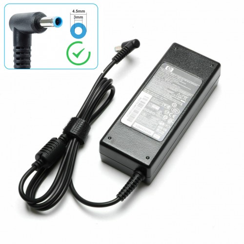 Original HP 19.5V 4.62A 90W Power Adapter,Tip pin size: 4.5mm * 3.0mm (Blue with pin in centre),use for HP Envy 17 Series