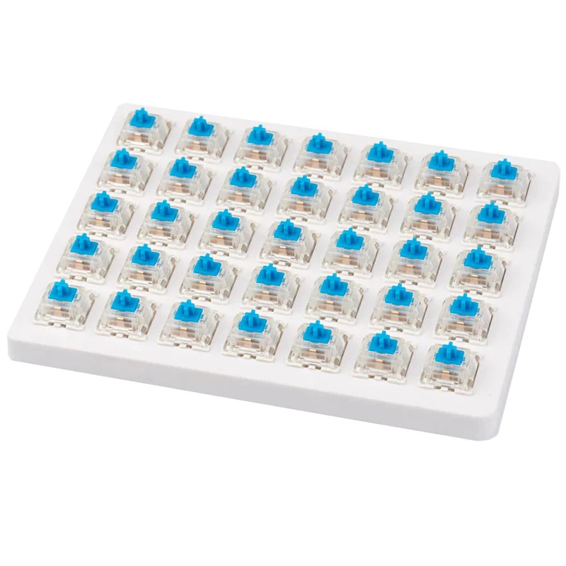 Keychron Gateron Switch Set with holder 35pcs/Set  Blue