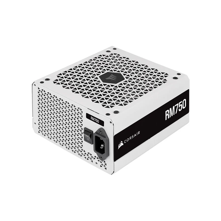 Corsair RM750e 2.0 750W 80 Plus Gold Fully Modular Power Supply - White