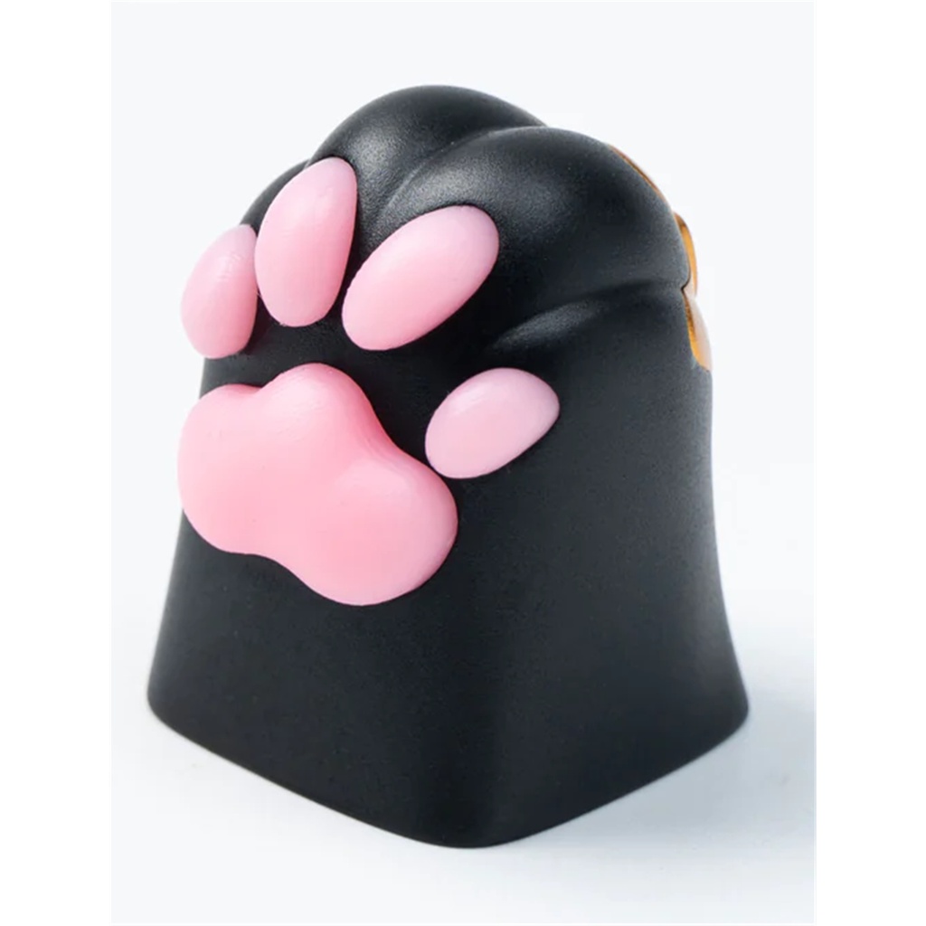 Keychron Silicone Kitty Paw Keycap (1u) Black