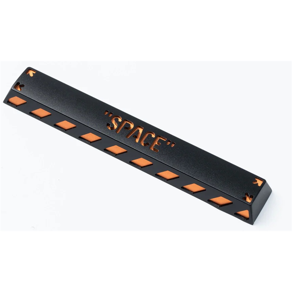 Keychron Spacebar key Keycap (6.25u) Black and Orange