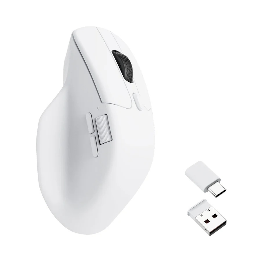 Keychron M6 1000Hz White Wireless Mouse