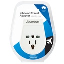 Jackson Inbound travel Adapter (USA UK and more to NZ/AU)