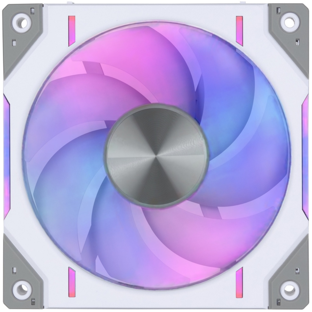 Phanteks D30 120mm PWM DRGB Fan, Reverse, Single Pack, White