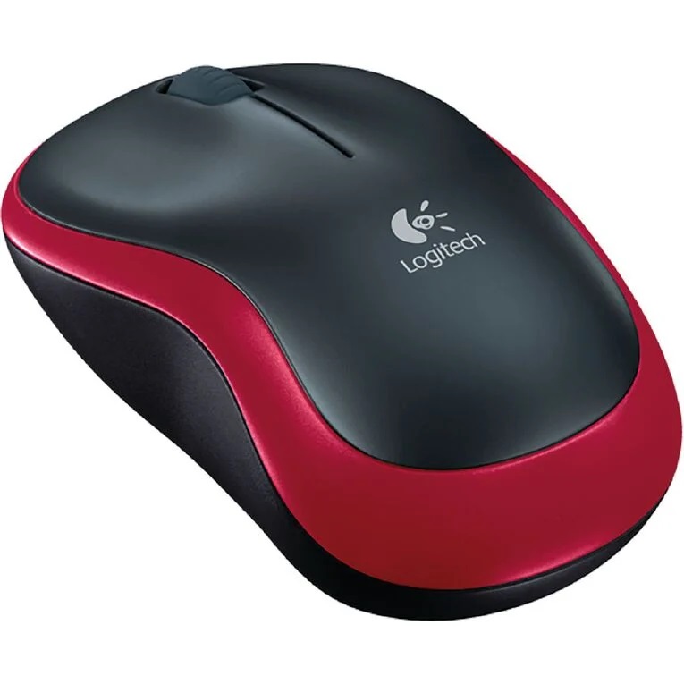 Logitech M185 Wireless Mouse - RED