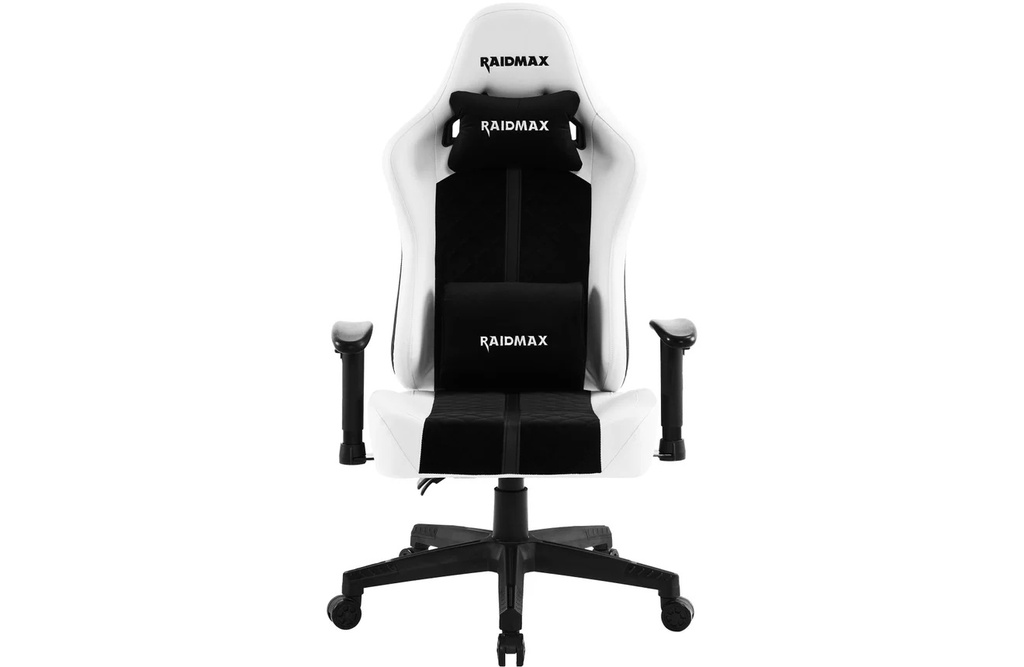 RAIDMAX DRAKON 608 GAMING CHAIR - WHITE