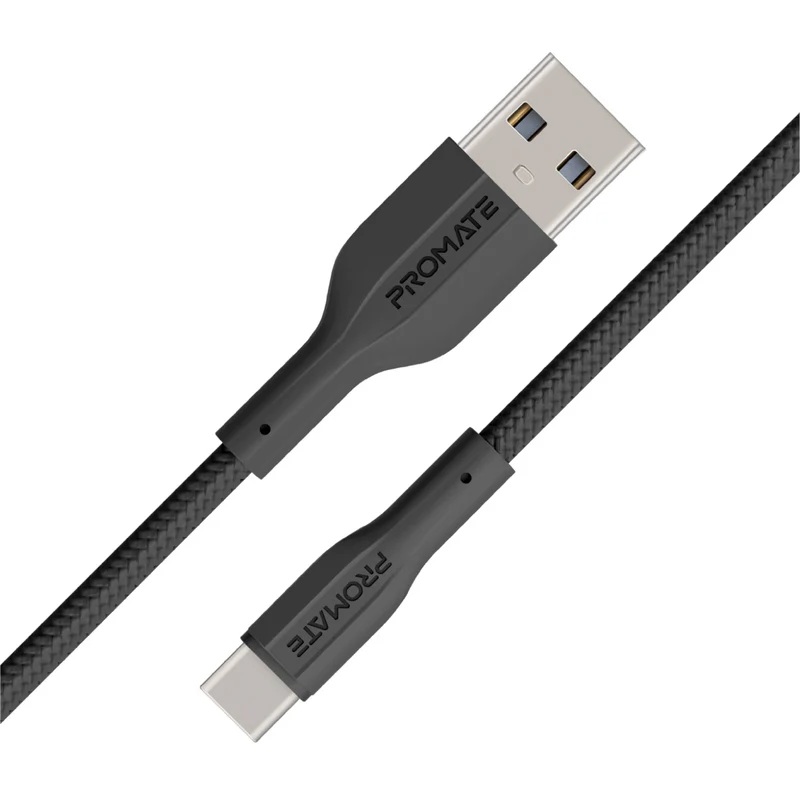 PROMATE USB-A to USB-C 1M Cable up to 10G Data Transfer Speed