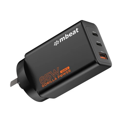 mbeat Gorilla Power PD 65W GaN II USB-C & USB-A Charger