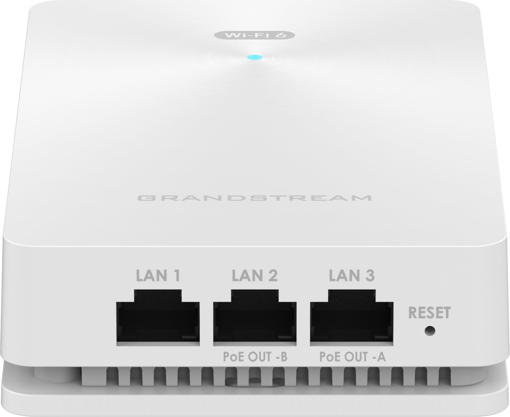 Grandstream GWN7661E 2x2 802.11ax AX3000 Wi-Fi 6 In-Wall AP