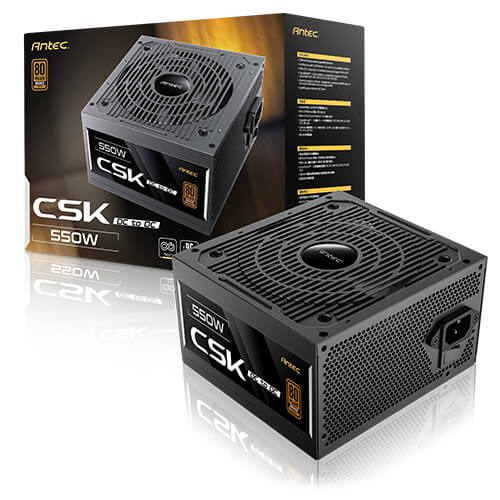 ANTEC CSK550DC 550W 80+ Bronze NON modular PSU