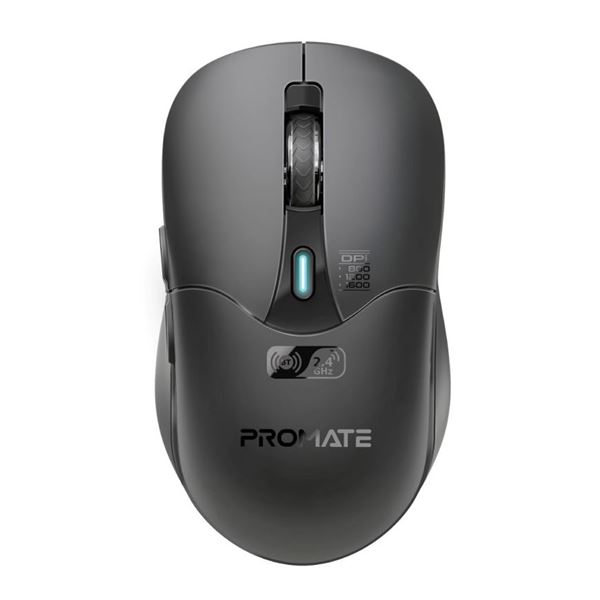 PROMATE Rechargeable Wireless Mouse with BT & RF Connectivity