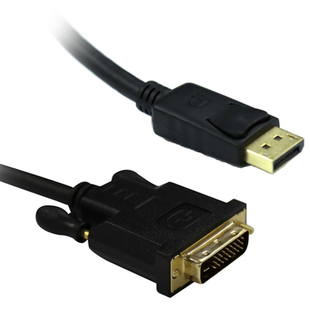 Display Port to DVI Male Cable 1.8m