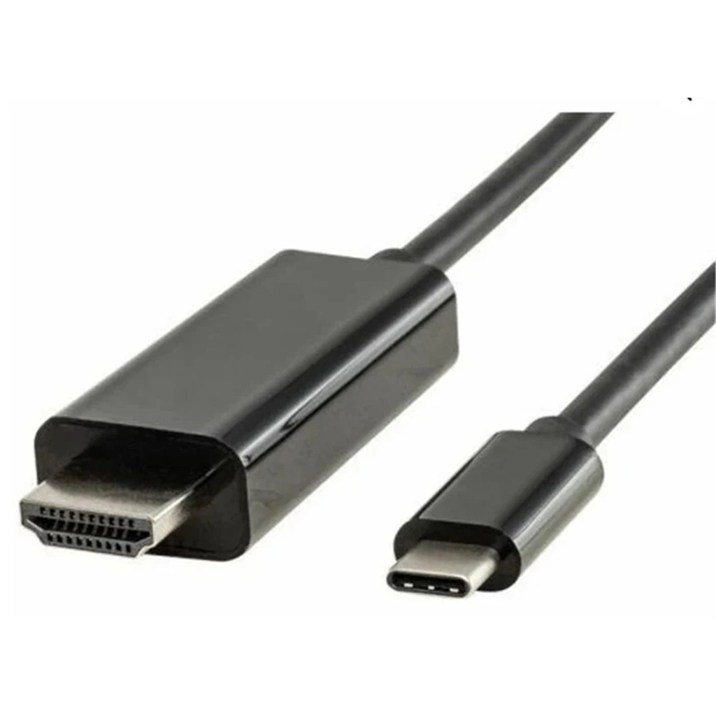 8ware USB Type-C to HDMI Cable M/M Black - 2m