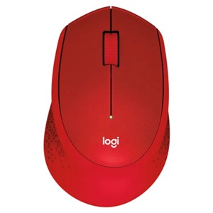 Logitech M331 Silent Wireless Mouse - RED
