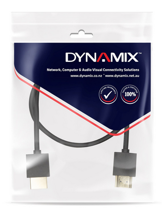 2M HDMI BLACK Nano High Speed w/ Ethernet Cable. UHD Display up to 4K2K@60H