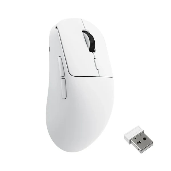 Keychron Lemokey G2 Wireless Mouse PixArt 3950 (8K Polling Rate) - White