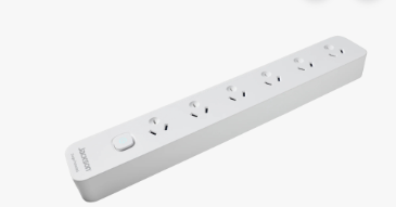 Master Switched 6 Way Surge Protected Powerboard