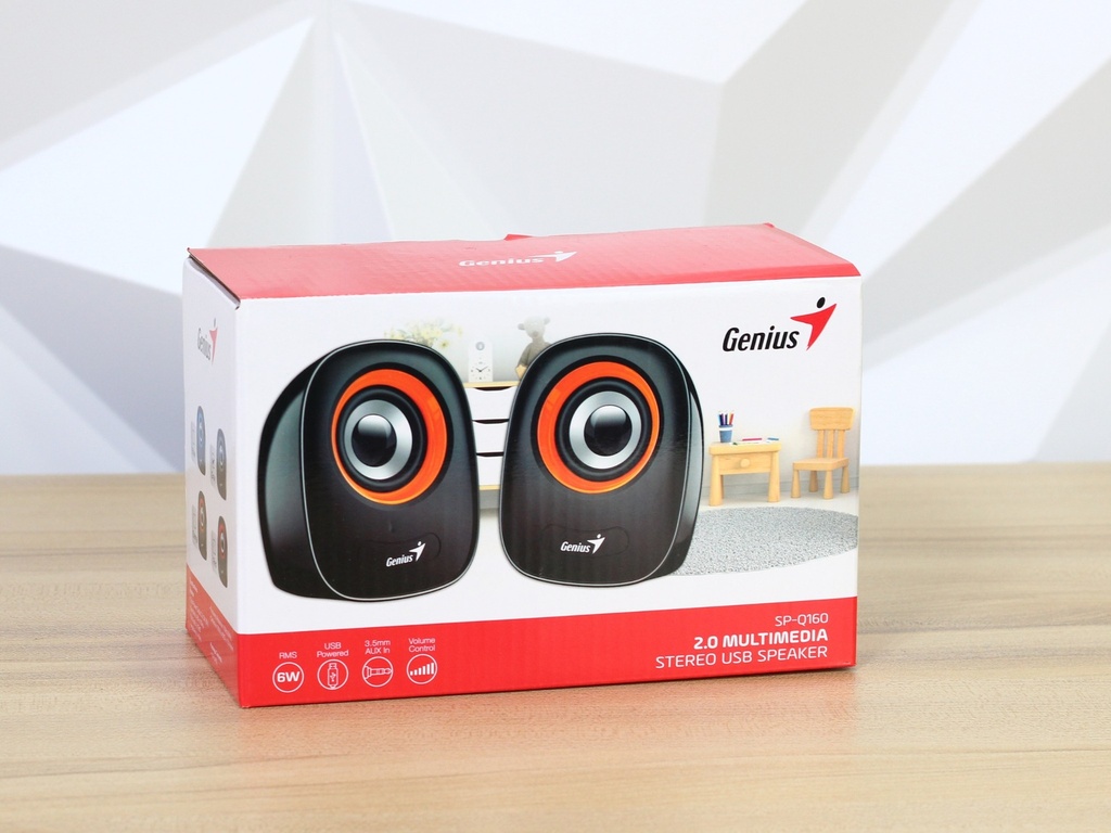 GENIUS SP-Q160 USB POWERED MINI SPEAKERS