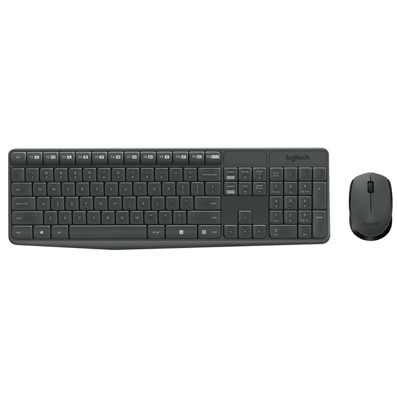 Logitech MK235 Wireless Desktop Keyboard and Mouse