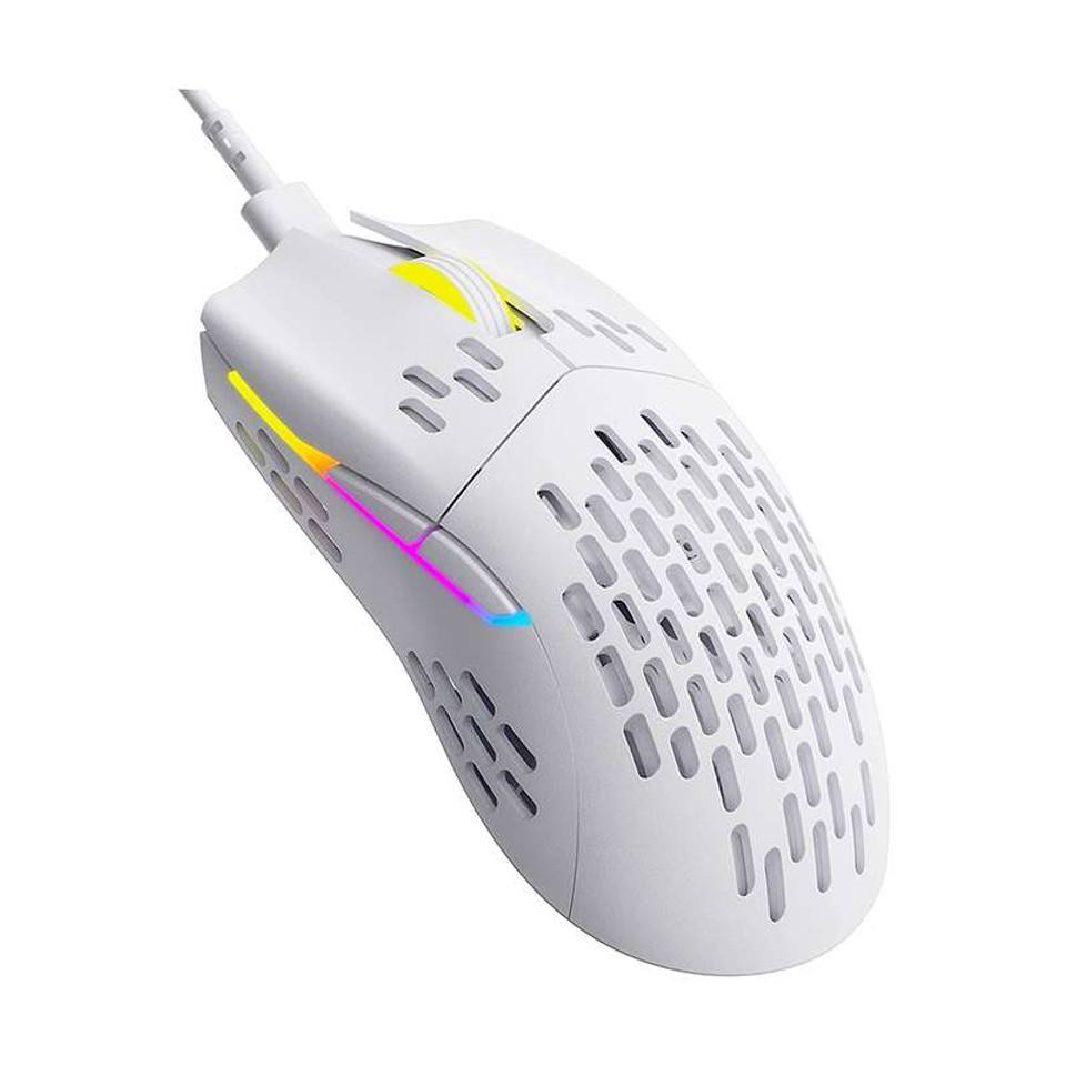Keychron M1 Wired Optical Gaming Mouse RGB - White