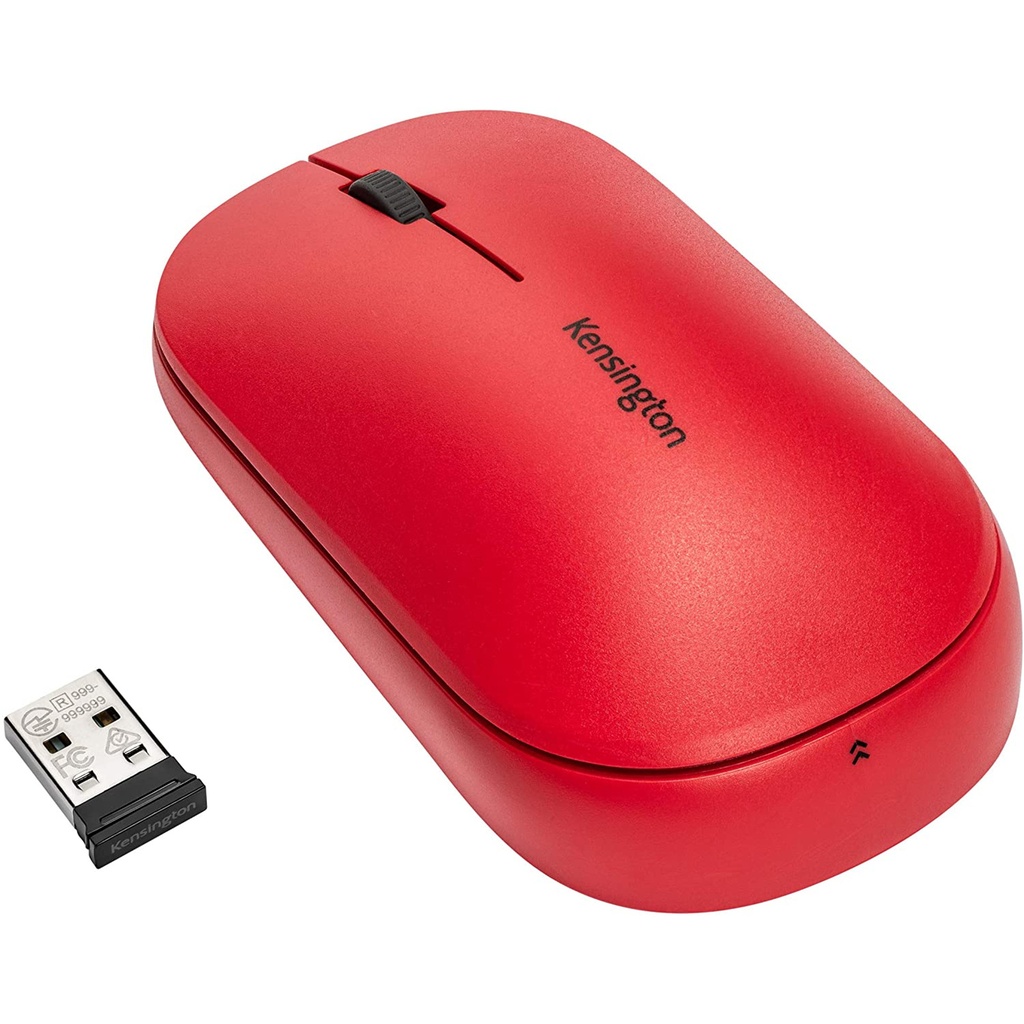 Kensington SureTrack Dual Wireless Mouse - Red