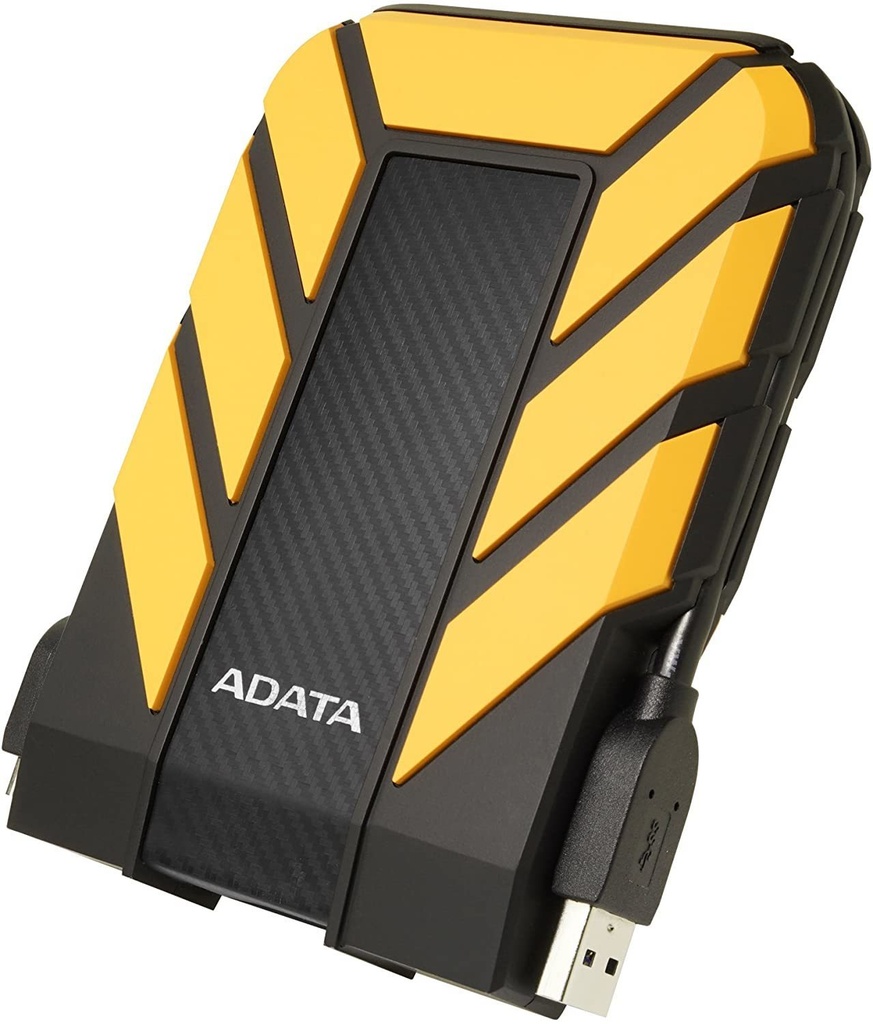 ADATA HD710 Pro Durable USB3.1 External HDD 1TB Yellow