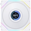 Lian Li UNI FAN TL120 LCD 120mm RGB - White