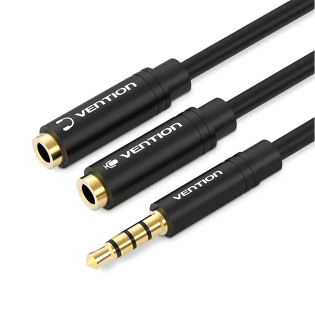 Vention 3.5MM Stereo Jack Splitter Cable