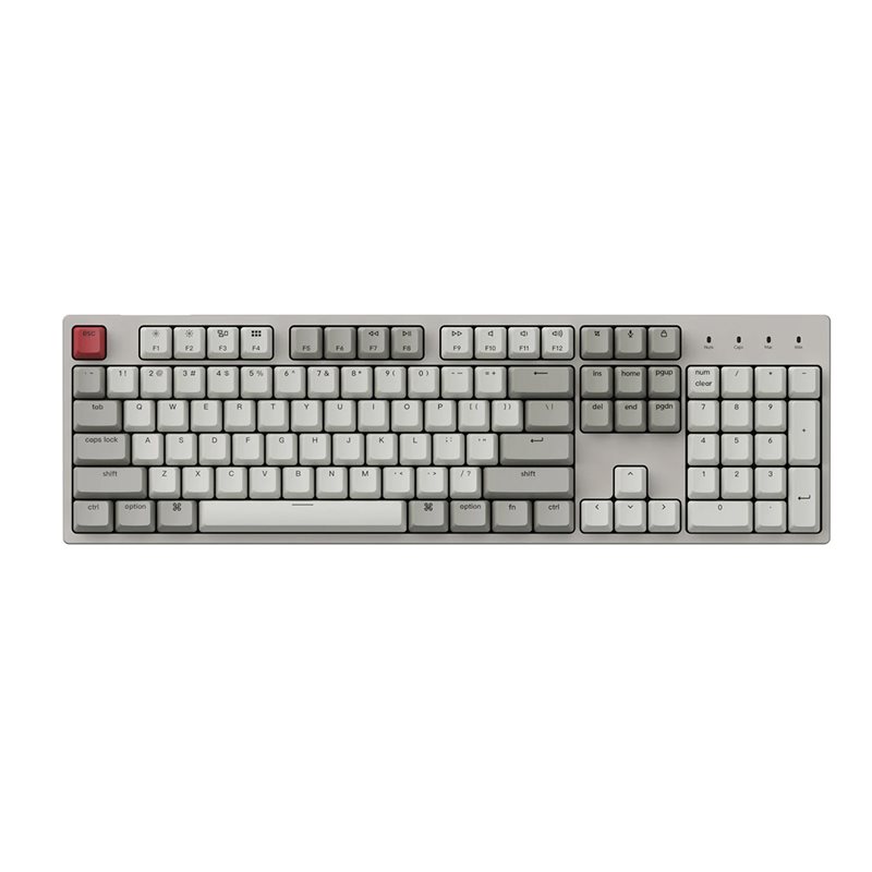 Keychron C2-K3Z Wired Mechanical Keyboard K Series Retro Themed - Tactile