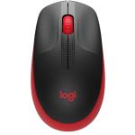 Logitech M190 Wireless Mouse - Red