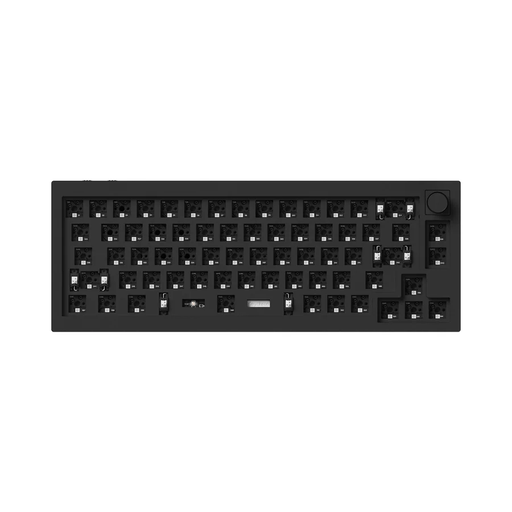 [KEYC-Q2P-B1] Keychron Q2 Pro 65% QMK/VIA Wireless Custom Mechanical Keyboard Barebone Knob Carbone Black