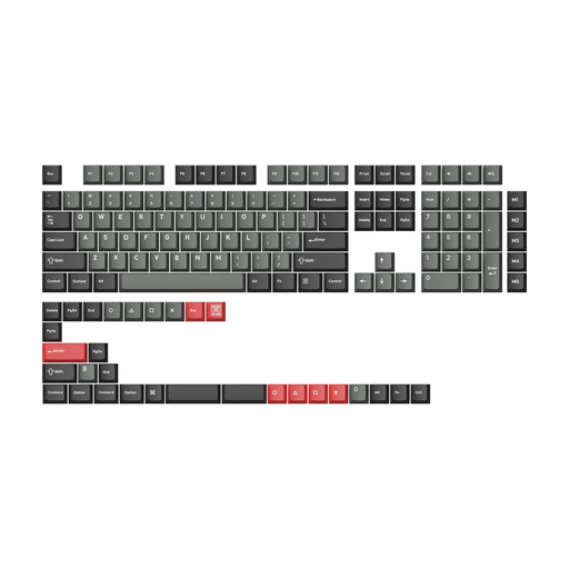 [KEYC-PBT-65] Keychron PBT-65 - Cherry Profile Double-Shot PBT Full Set Keycaps - Dolch Red