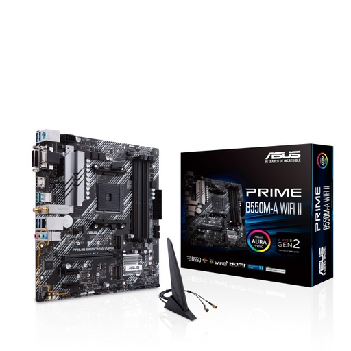[90MB19X0-M0UAY0] ASUS PRIME B550M-A WIFI II Motherboard AM4
