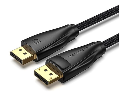 [VEN-HAKBH] Vention DisplayPort Male to Male 4K HD Cable 2M Black