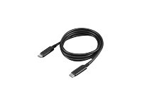 [4X90U90619] Lenovo - USB cable - USB-C (M) to USB-C (M) - 20 V - 5 A - 1 m - 4K support, USB Power Delivery (5A, 100W)